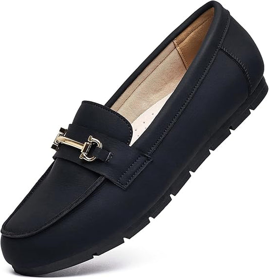 Genuine Leather Women's Loafers