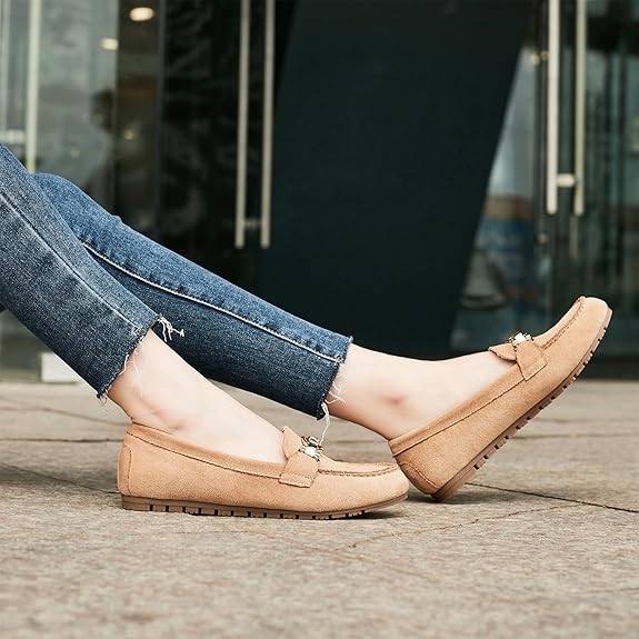Comfortable Work Flats Women
